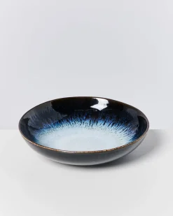Alcachofra Geschirr-Set schwarzblau 8-teilig