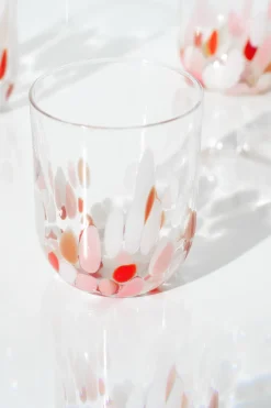 Alegria Glas groß rosé coral