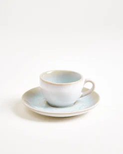 Areia Espressotasse & Espressountertasse classic azur 6er-Set