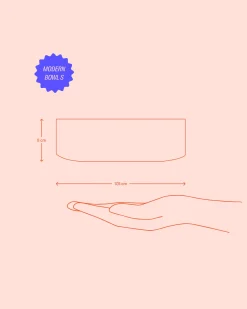 Areia Müslischale modern rosé