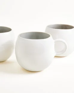 Areia Tasse groß grau 6er-Set