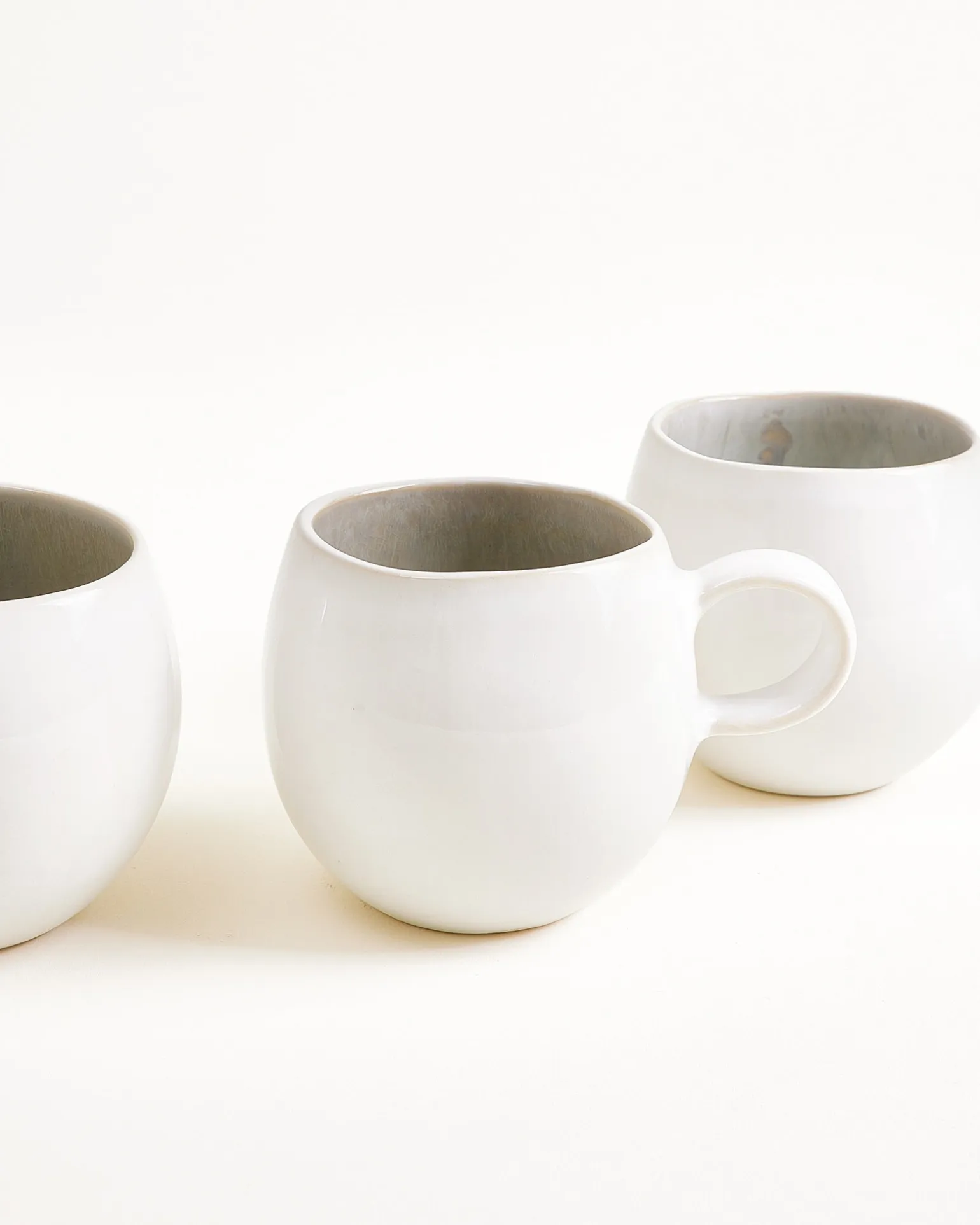 Areia Tasse klein grau 4er-Set