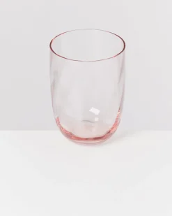 Calma Glas groß swirl rosé