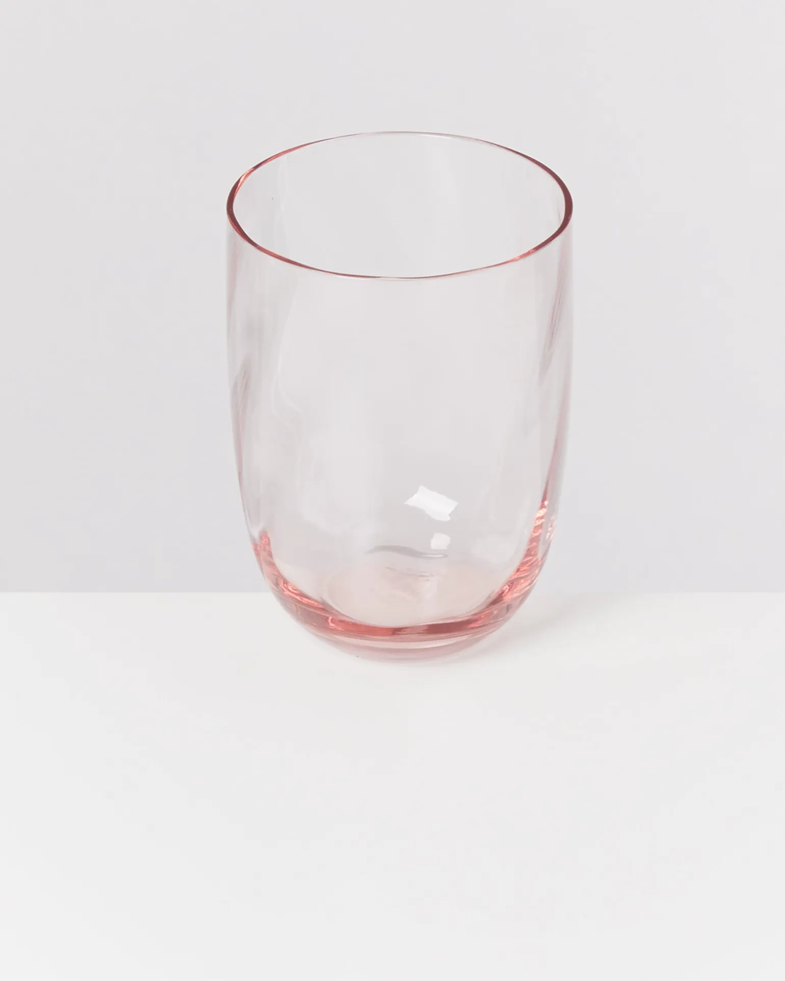 Calma Glas groß swirl rosé