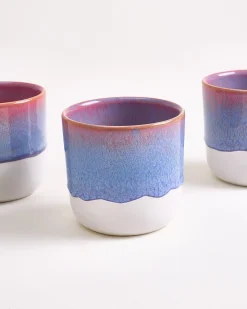 Coimbra Becher groß lila 4er-Set
