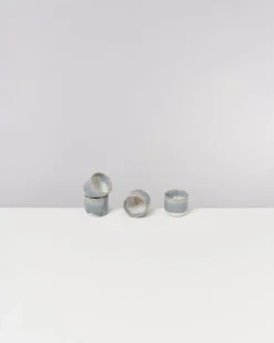 Coimbra Espressobecher graublau 4er-Set