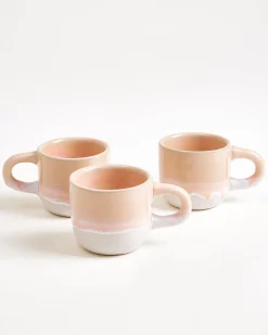 Coimbra Espressotasse apricot 6er-Set