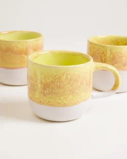 Coimbra Tasse groß gelb 6er-Set