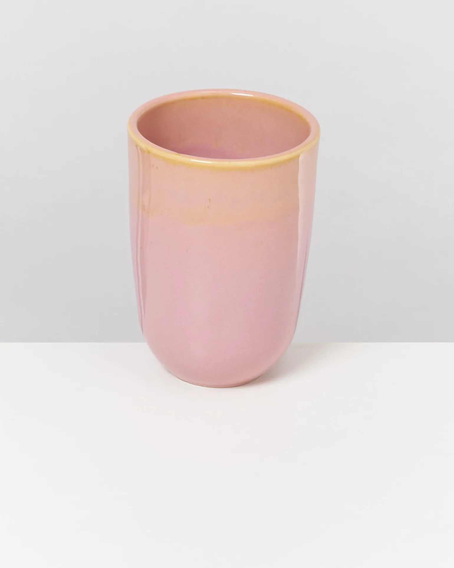 Copa Alto Becher groß gelb rosé