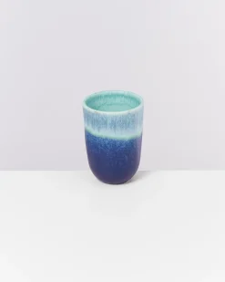 Copa Alto Becher groß türkis dunkelblau 6er-Set