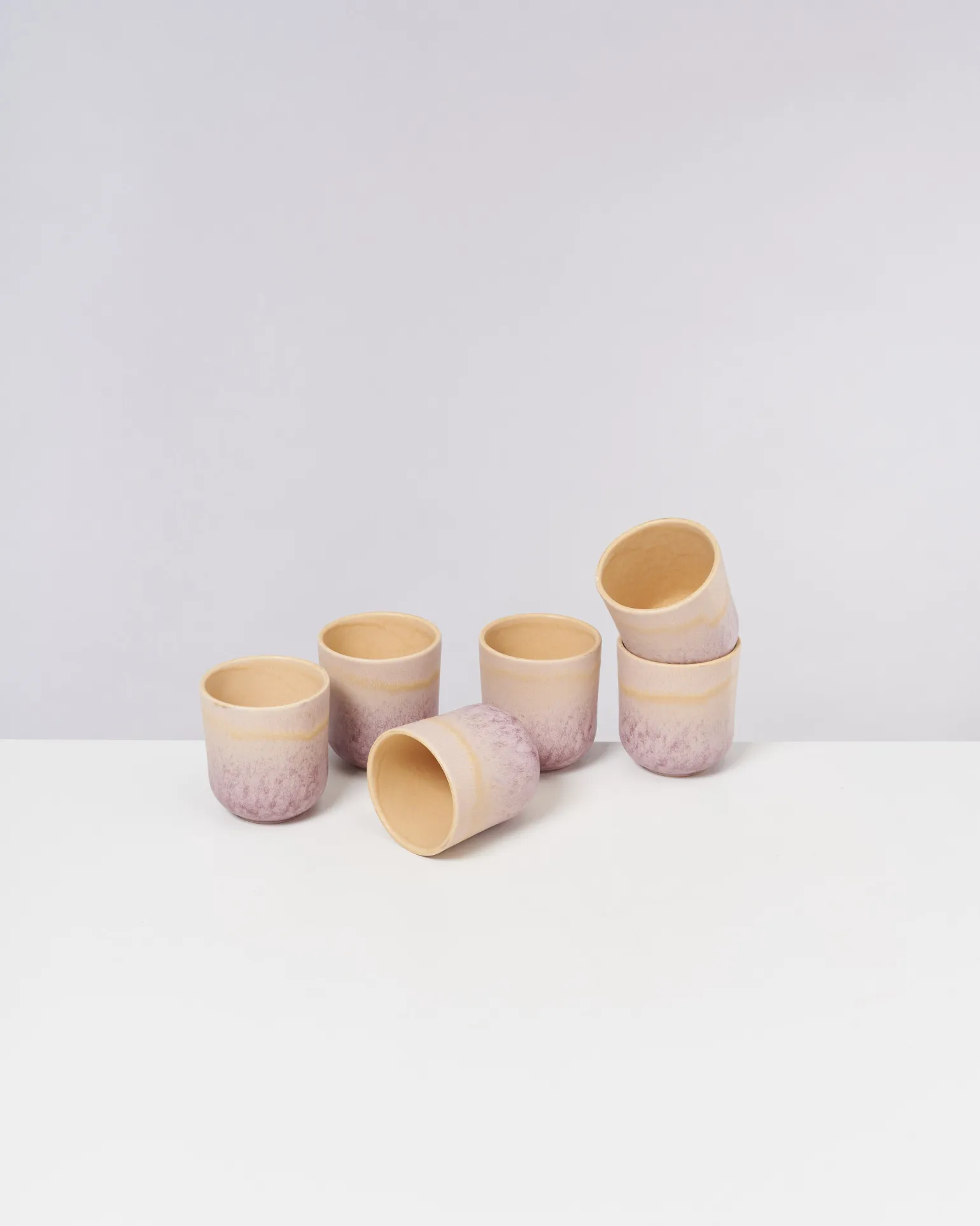 Copa Alto Becher klein apricot flieder
