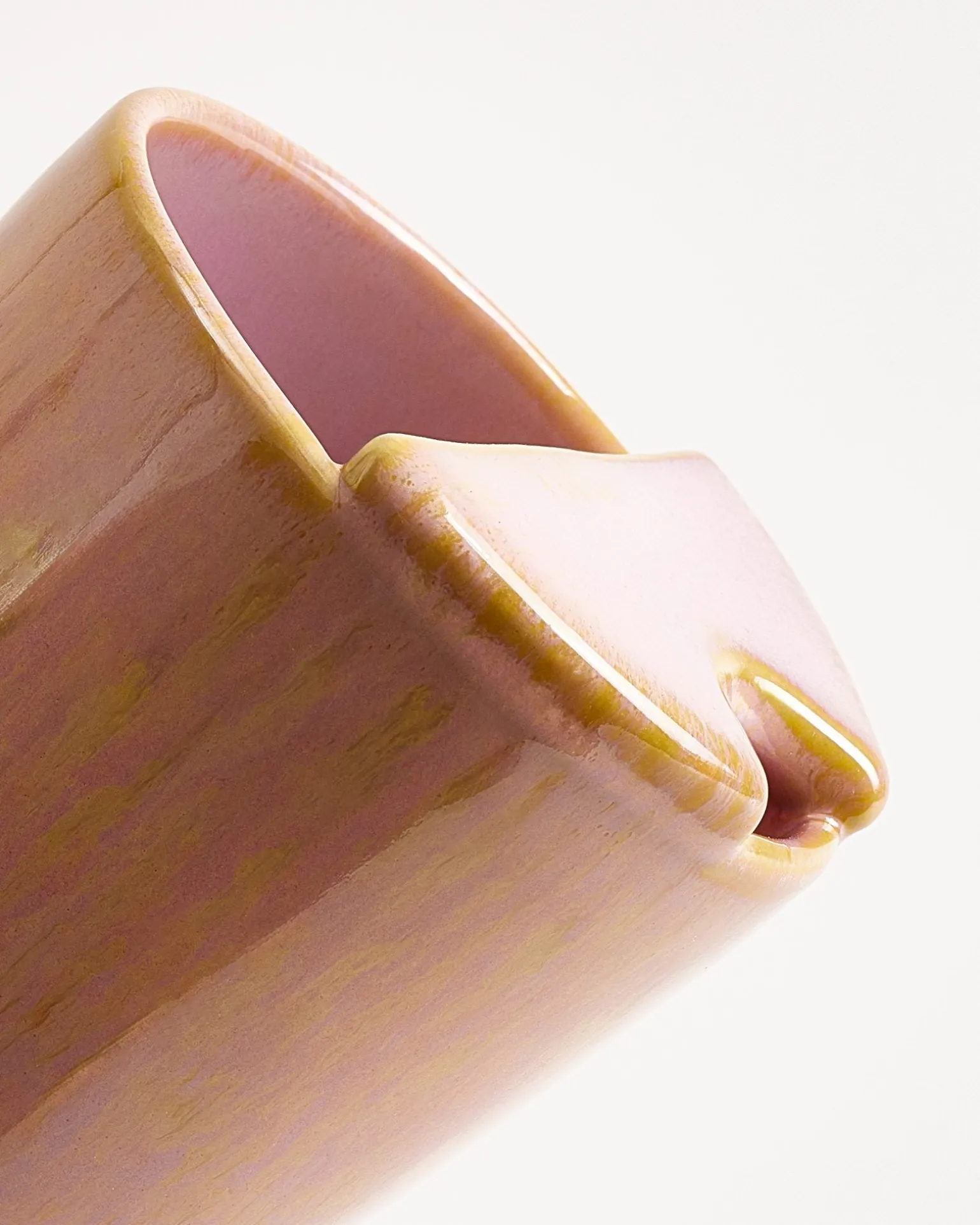 Copa Alto Becher klein To-Go gelb rosé