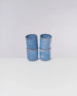 Cordoama Becher groß blau 4er-Set