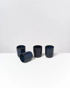 Cordoama Becher klein dunkelblau 4er-Set