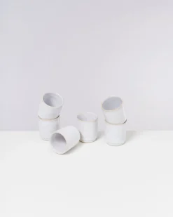 Cordoama Becher klein weiß 6er-Set