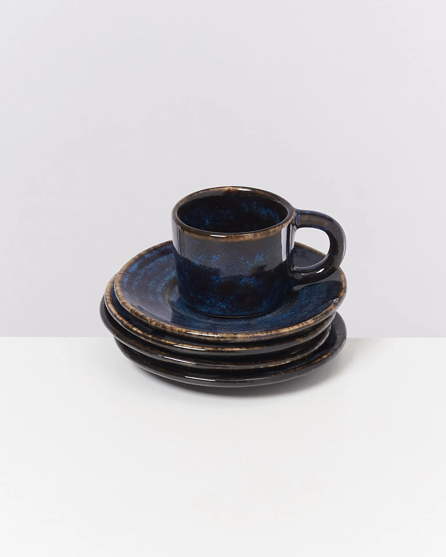 Cordoama Espressountertasse dunkelblau