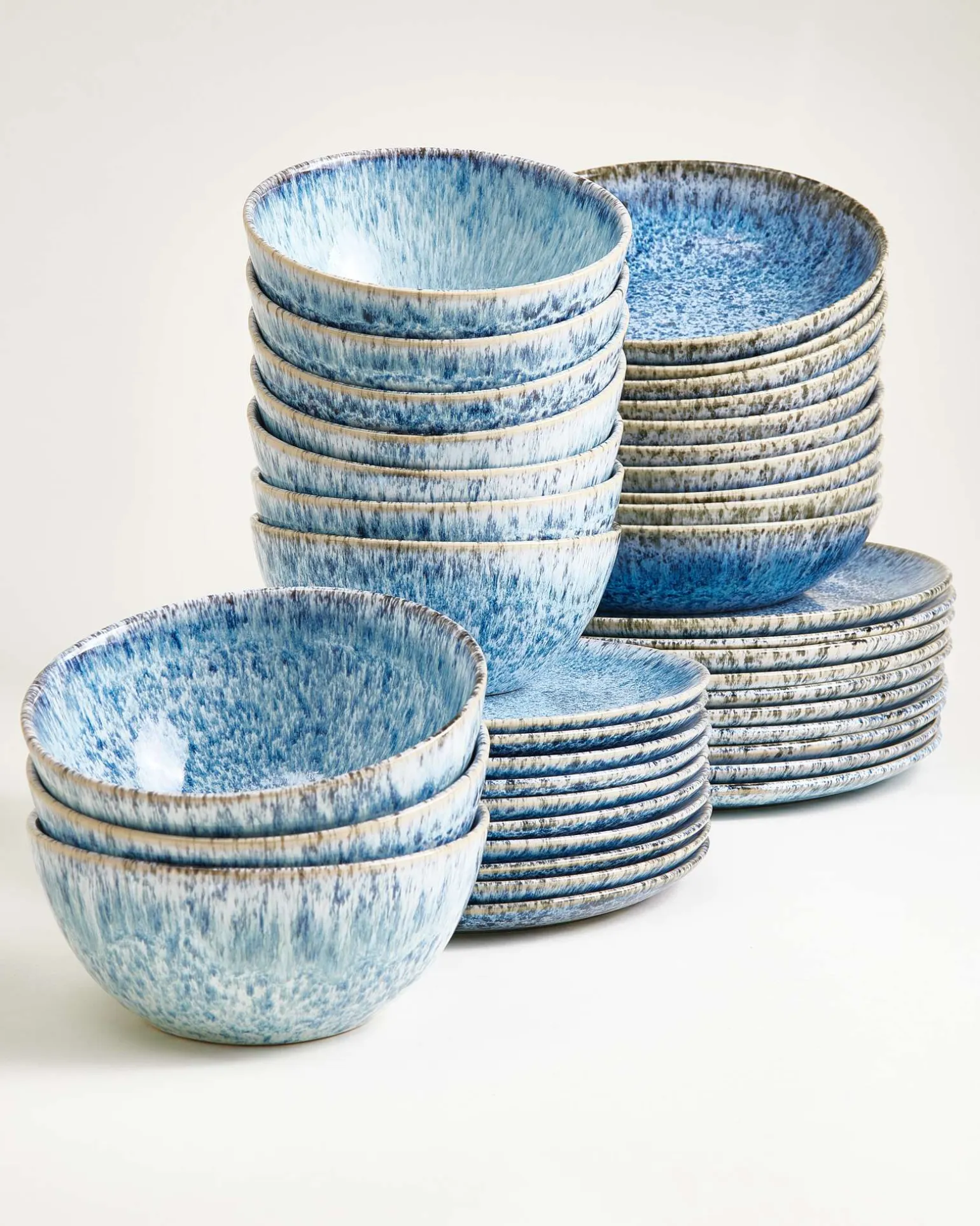 Cordoama Geschirr-Set classic blau 40-teilig