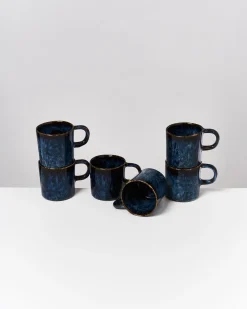 Cordoama Tasse groß classic dunkelblau 6er-Set