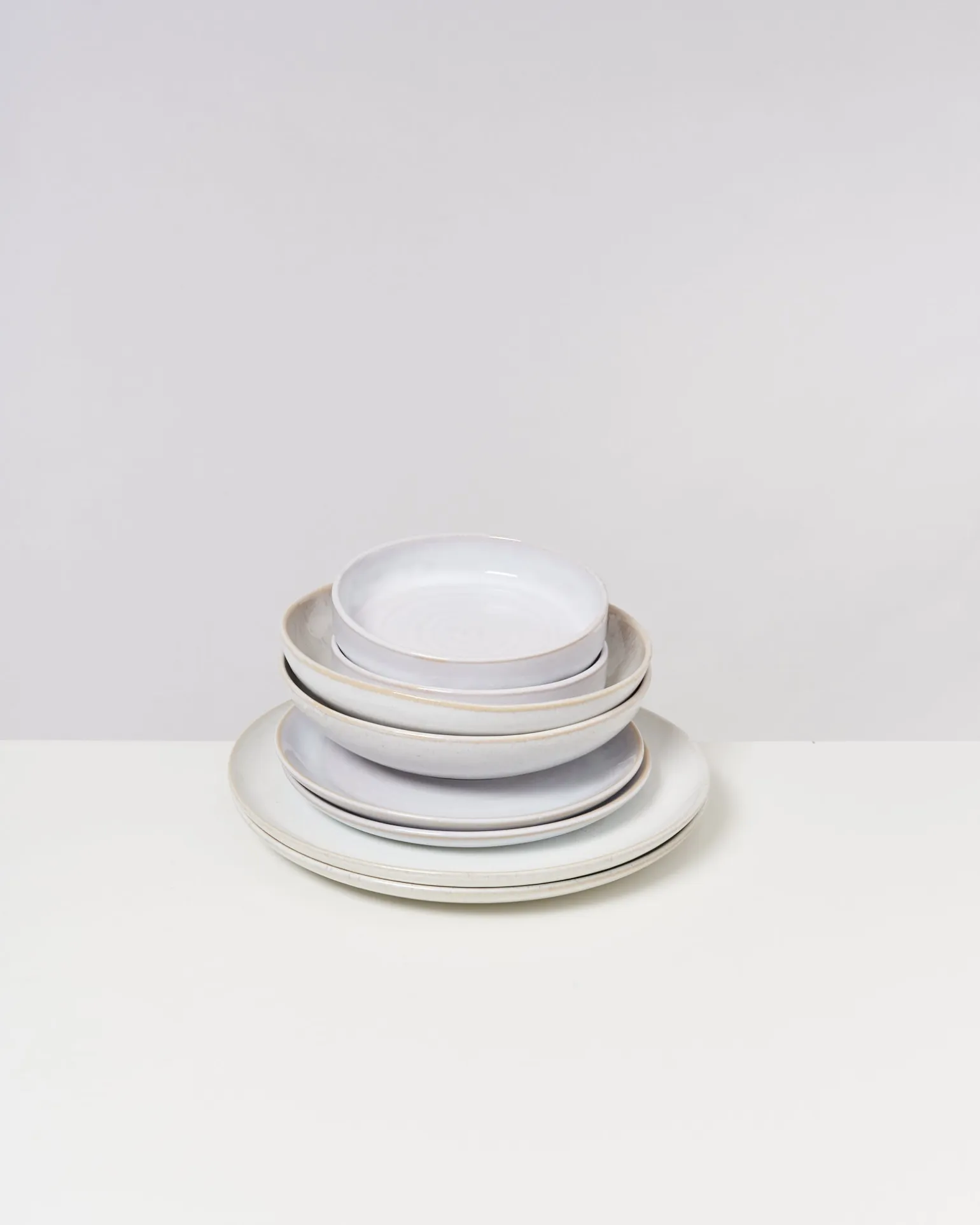 Geschirr-Set All white weiß 8-teilig