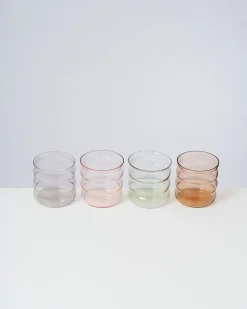 Joia Glas klein bubble grau