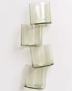 Joia Glas klein flower smaragd