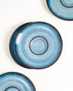 Madeira Untertasse klein classic grünblau