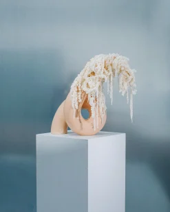 MaM x Ju Schnee Vase L cappuccino