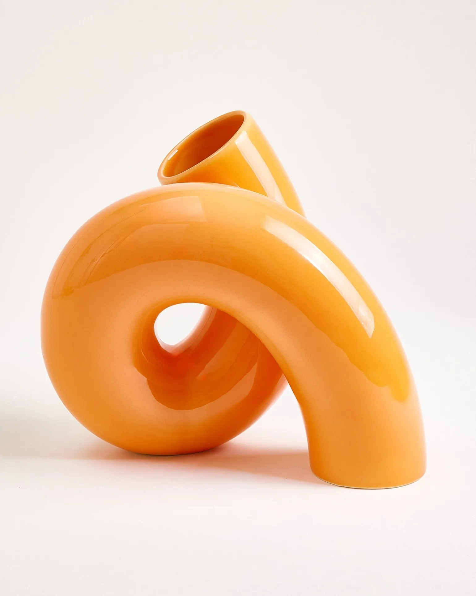 MaM x Ju Schnee Vase L orange