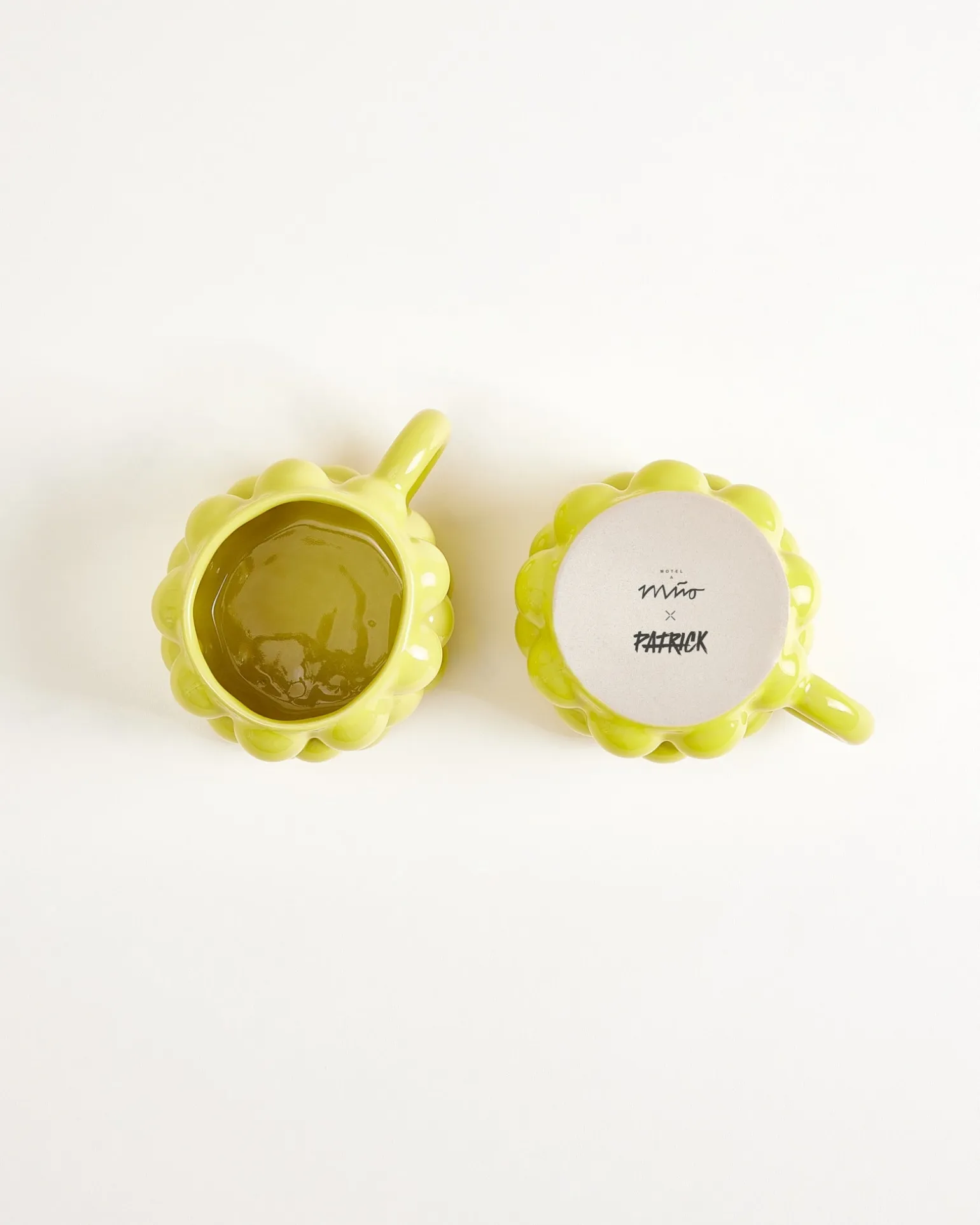 MaM x Patrick Vogel Tasse groß gelb