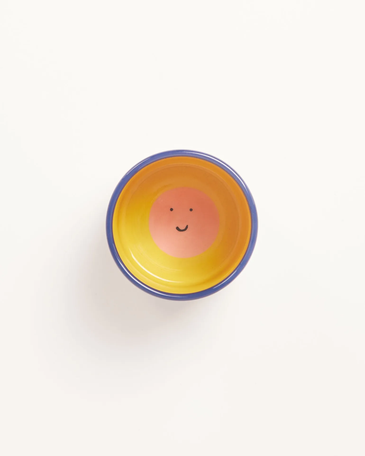 Miio Miini Becher groß Happy weiß blau
