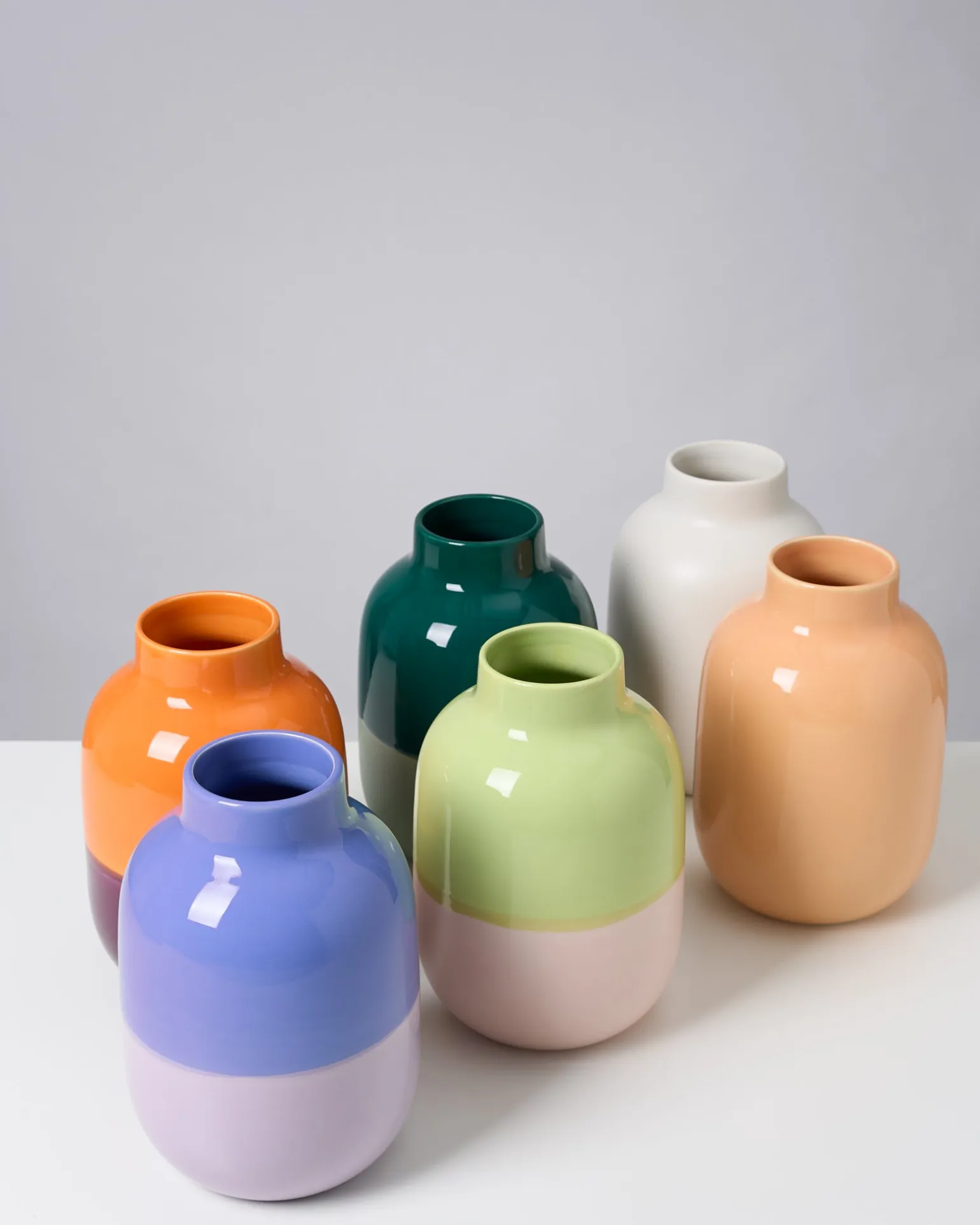 Nuno Vase M cornflower lila